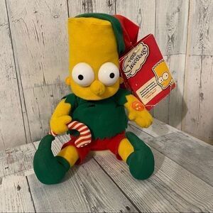 BART Simpson singing jingle bells plush